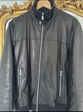 Men’s Prada Leather Bomber