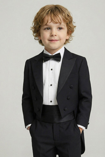 Baby boys tuxedo morning - tuxedo,