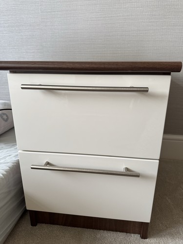 Two matching bedside - matching,