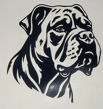 1x American Bulldog Dog Decal