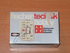 FISCHERTECHNIK ELECTRONICS MODULE, SILBERLING HOBBY h4 FF, FLIP FLOP, PLUG?