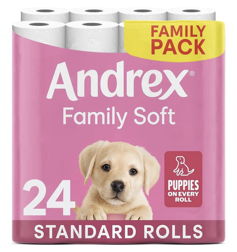 Andrex family soft toilet - andrex,