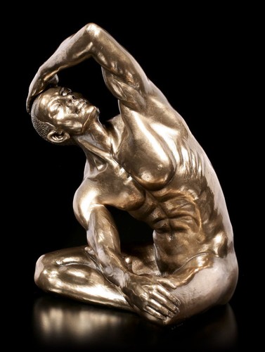 Male nude figure with - male, hand