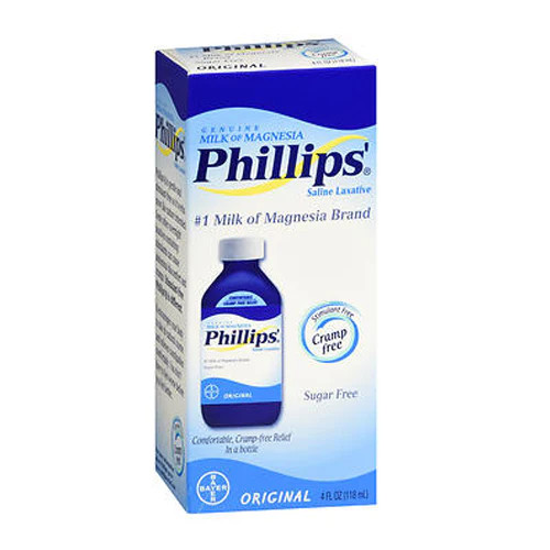Milk magnesia saline - magnesia,