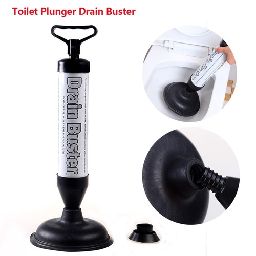 Toilet plunger drain buster - drain,