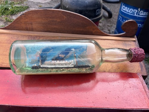 Ship bottle - ship, in