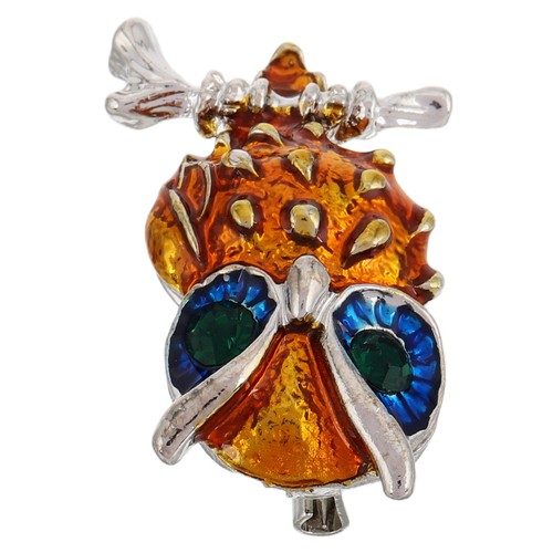 Zinc alloy owl - alloy,
