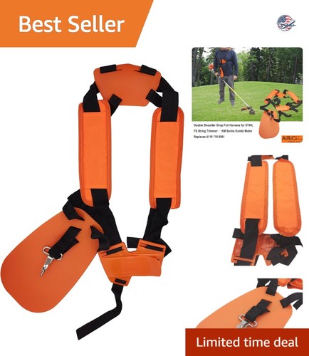 Adjustable weed eater harness - adjustable,