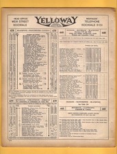 Timetable ~ Yelloway -