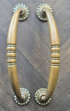 Pair of Georgian Brass Door