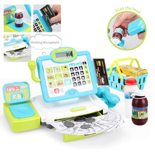 Electronic cash register toy - cash,