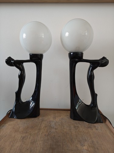 Pair vintage art deco - vintage,