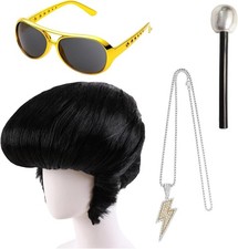 4-Piece Set Elvis Costume for