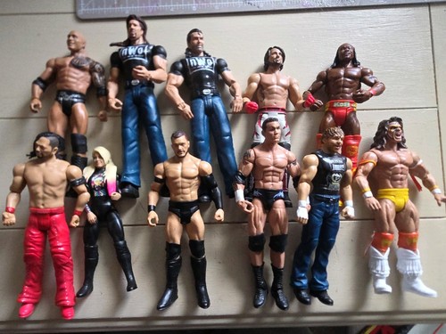 Wwe mattel figures lot randy - lot,