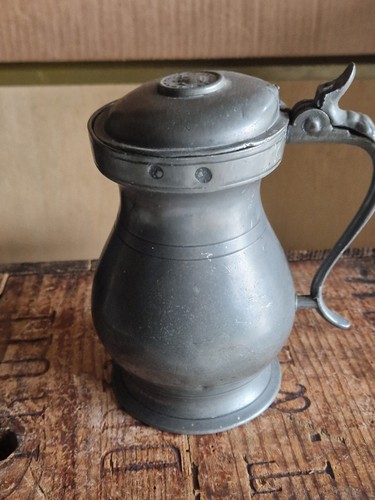 Antique 19thc scottish pewter - 19thc,
