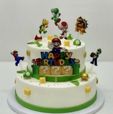 Birthday Cake Toppers Mario