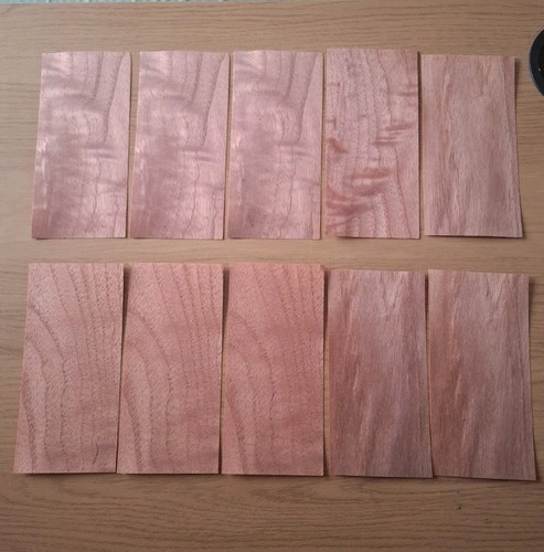 Spainsh cedar small sheets - cedar, 10