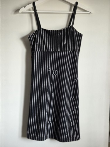 Cyberdog pinstripe dress - cyberdog,