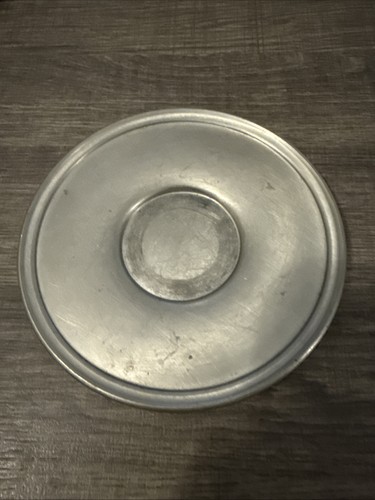 Preisner pewter saucer - saucer, antique