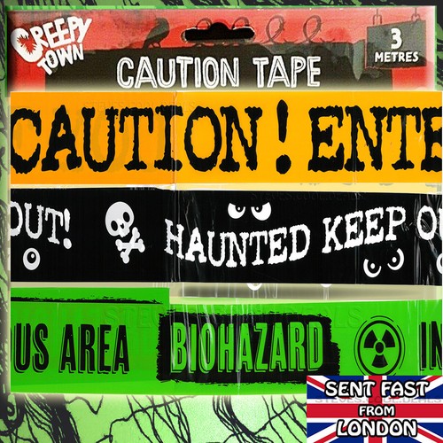 Meters halloween caution - meters,