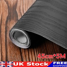 5m Wood Effect Vinyl Wallpaper