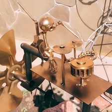 Handmade Metal Drummer