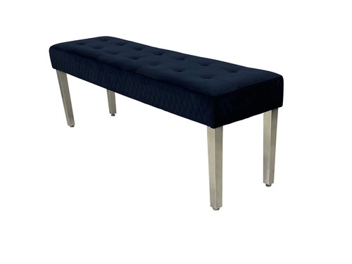 Quilted brushed velvet silver - quilted,