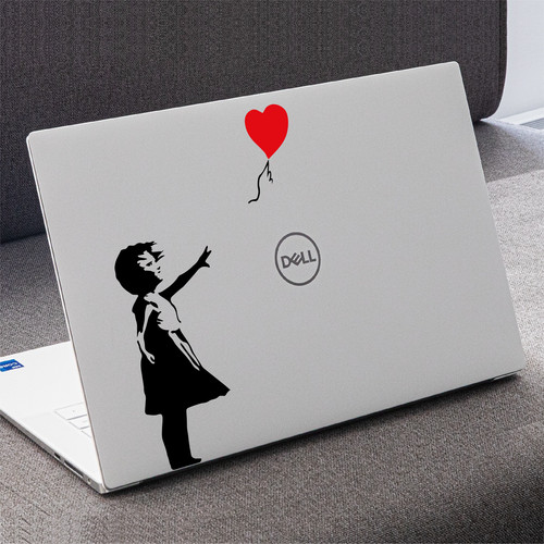 Banksy balloon girl decal - banksy,