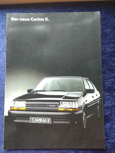 Toyota carina brochure - ii,