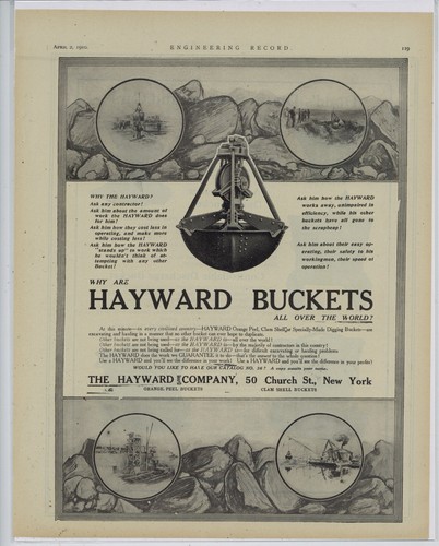 1910 hayward bucket - hayward, ad