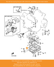 YAMAHA Gasket, Strainer Cover