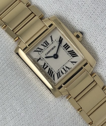 Cartier tank francaise ladies - tank,