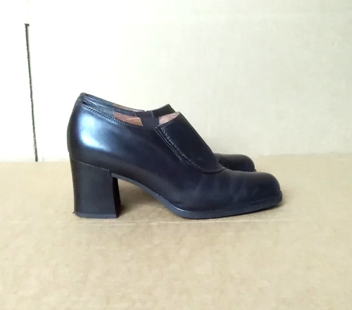 Tamaris brown leather shoes - brown,