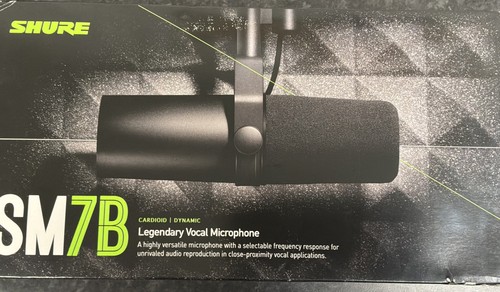 Shure sm7b cardioid dynamic - cardioid,