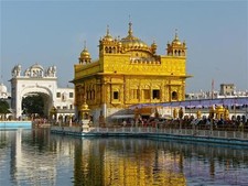 GOLDEN TEMPLE GLOSSY POSTER