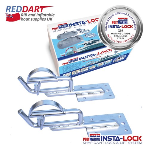 Extended snap davits for - extended,