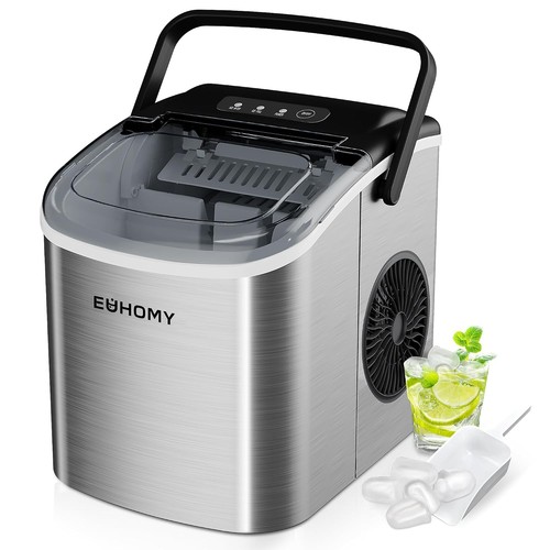 Euhomy ice maker silver - euhomy,