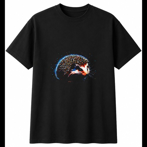 Graphic african pygmy - pygmy, hedgehog