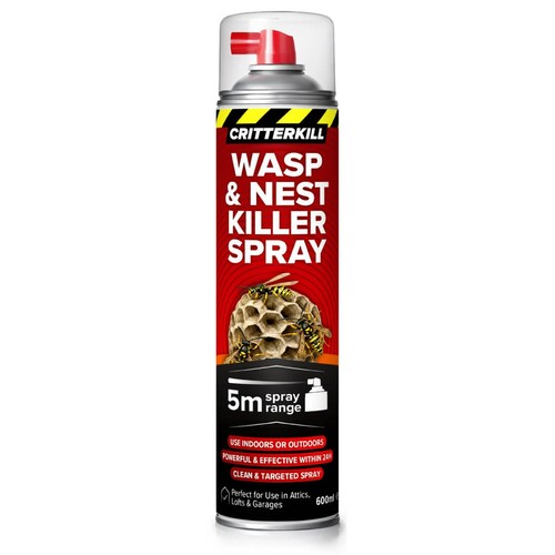 Critterkill wasp killer spray - critterkill,
