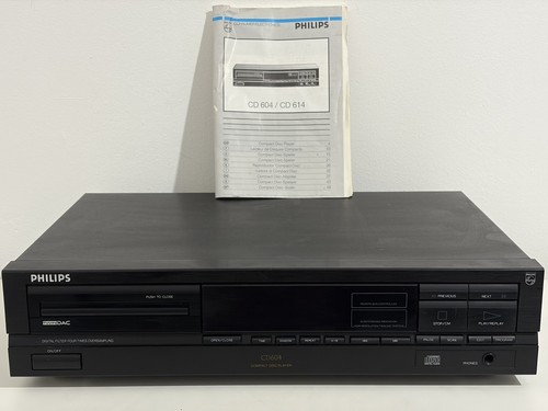 Philips cd604 player black - cd604, cd