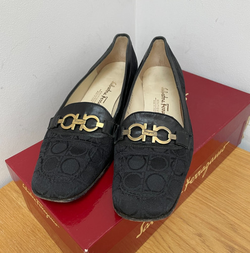Salvatore ferragamo black logo - salvatore,