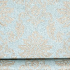 Teal Floral Damask Wallpaper