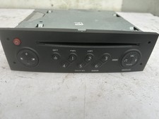 RENAULT CLIO 2007 CD RADIO HEAD UNIT WITH CODE