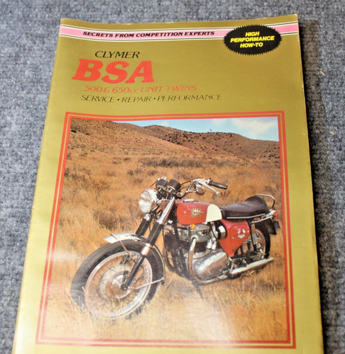 Clymer bsa 500 650cc twins - clymer,