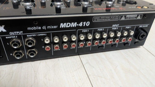 Vestax mdm 410 mixer - vestax, dj
