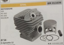11220201209 Cylinder And Piston Compatible With STIHL 066 MS 660 Magnum Ø 54