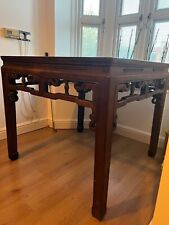 A CHINESE HONGMU SQUARE TABLE (FANGZHUO) QING DYNASTY 19TH CENTURY ROSEWOOD