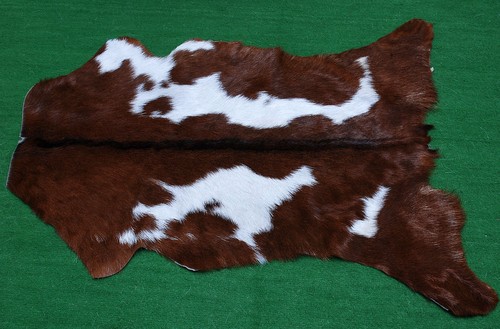 Luxury goat hide rug hair - rug, on