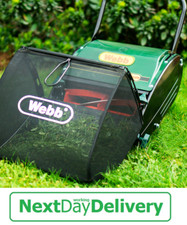 new WEBB Rear Roller Push Cylinder Mower - WEH12R - 5060012808792 -