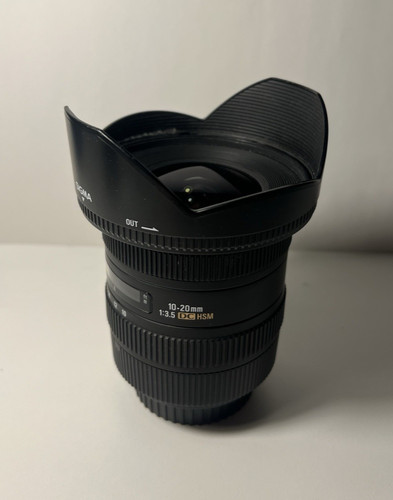 Sigma 20mm ex hsm dc - 10-20mm, f/3.5